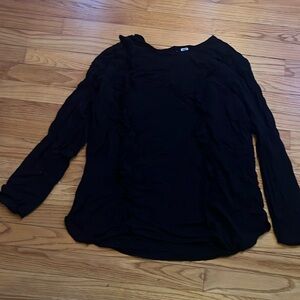 Women’s basketball’s Navy black blouse. Like new.